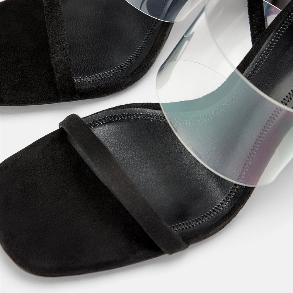 NWT Zara vinyl sandals 👡 - Picture 4 of 5